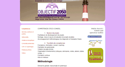 Desktop Screenshot of objectif2050.org